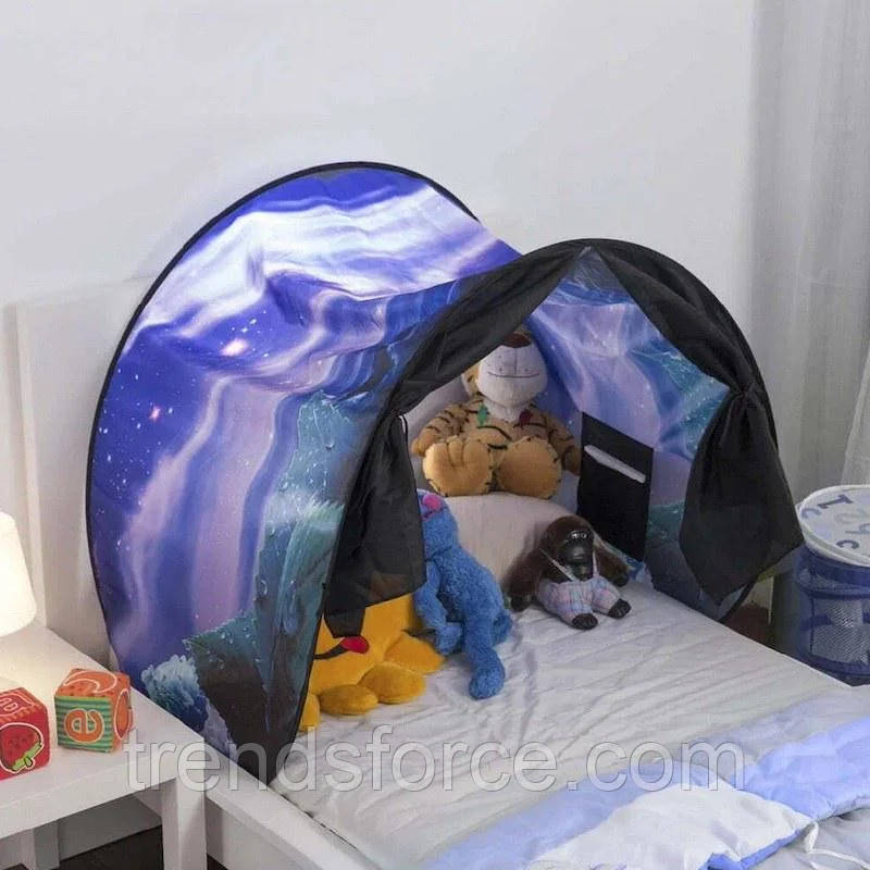 Дитячий намет-тент для сну Dream Tents зимовий ніч 209409