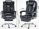 Крісло офісне Diego D2 чорне, фото 9