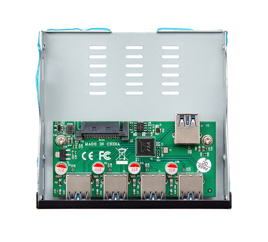 Концентратор (USB-хаб) Frime USB 3.1 4x A VL820 Black (ECF-FP4xTA.31)
