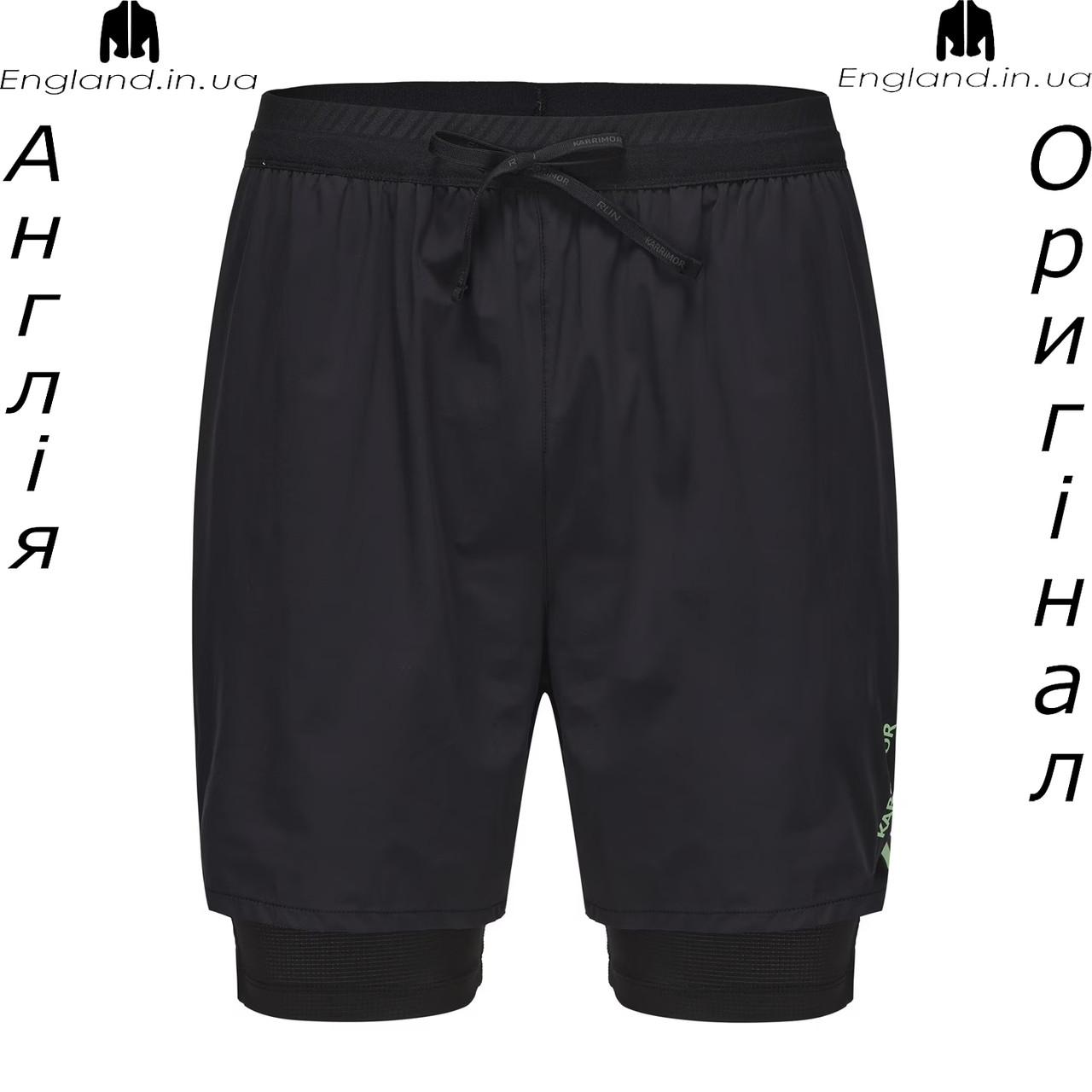 Шорти чоловічі Karrimor 5 дюймів (Карімор) з Англії - 2 в 1, фото 1