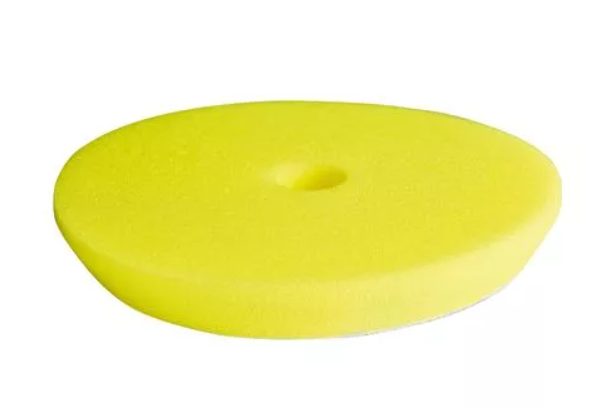 Полірувальний круг средньої жорсткості жовтий 143 мм Sonax Profiline Orbital Polishing Pad medium, фото 1