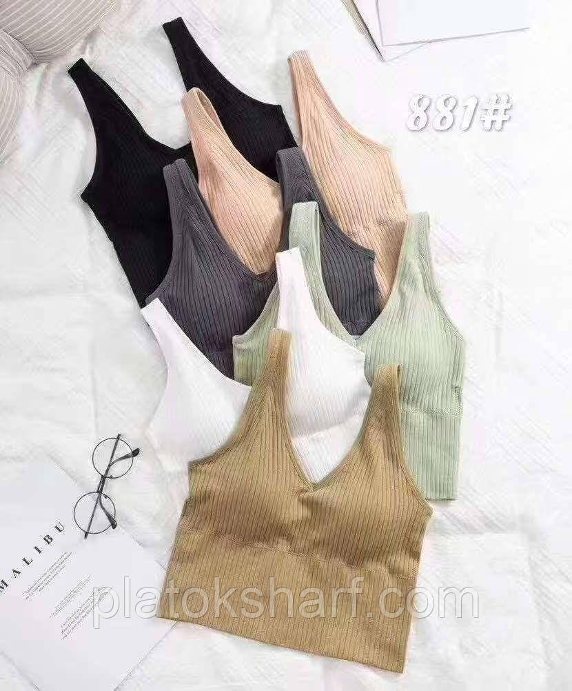 Кольорові бюстгальтери на маленькі груди, Ліфчики-парлон (881)