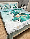Постільна білизна Фланель Євро, фото 3