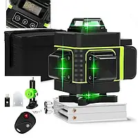 Лазерный уровень Hilda 4D 16 линий, Лазерный уровень с дисплеем, Самовыравнивающийся нивелир