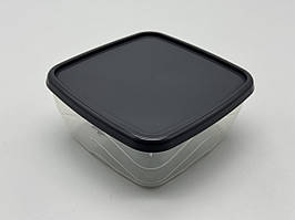 Пластиковий контейнер для харчових продуктів з кришкою АК-662 Судок харчовий 0,5 л. 12*12*5,5 cm