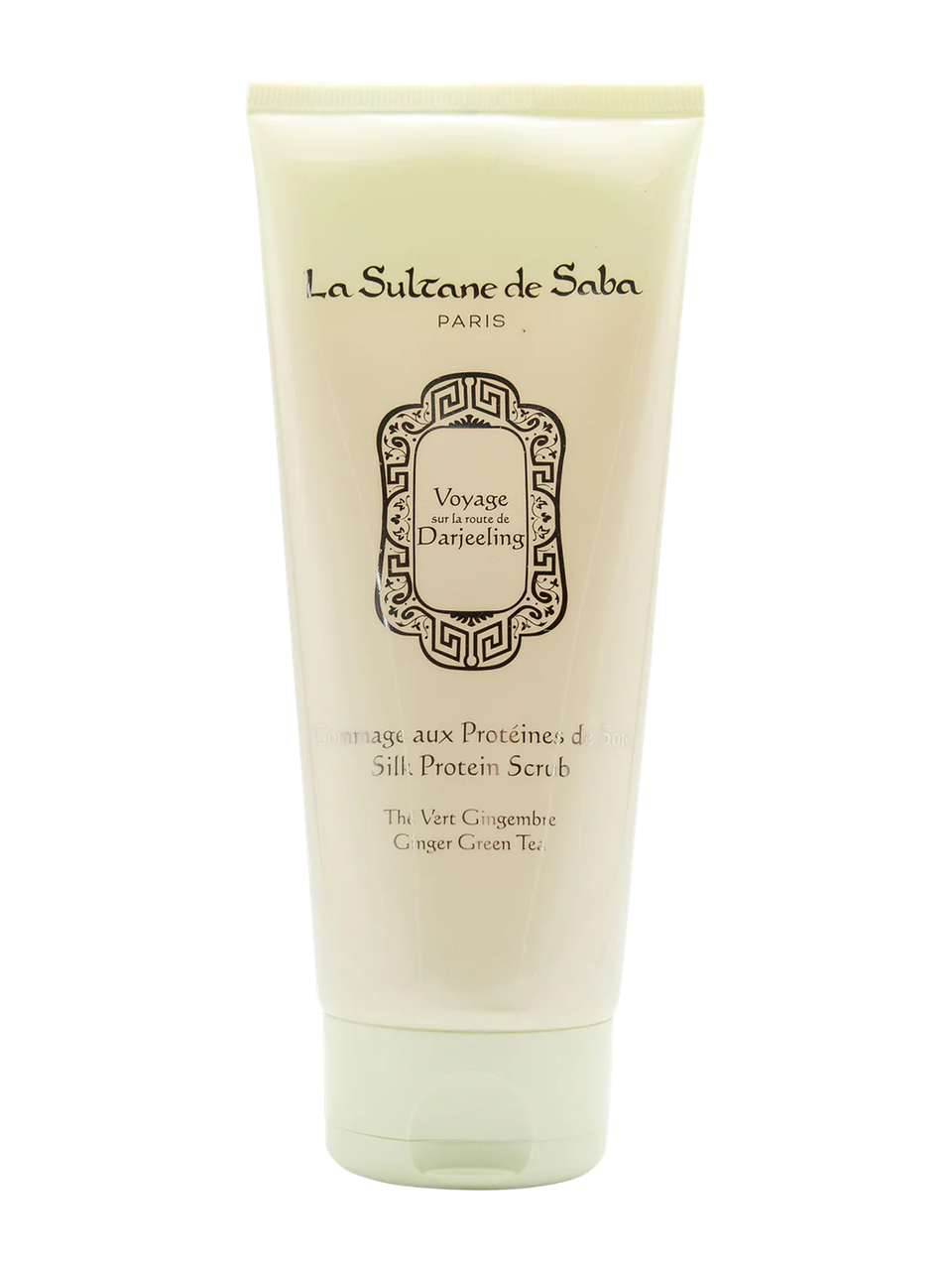 Скраб для тіла La Sultane De Saba Darjeeling Silk Protein Scrub Green Tea & Ginger, фото 1