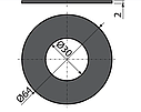 Ущільнення Alca Plast V0015-ND, фото 3