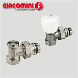 Комплект для підключення радіатора Giacomini 1/2" кутовий