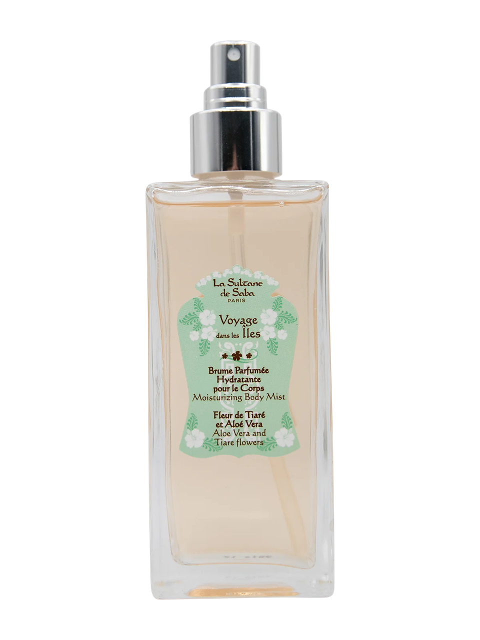 Cпрей для тіла La Sultane De Saba Shea Tiare Flowers and Aloe Vera