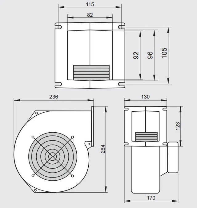 Вентилятор WPA-X160