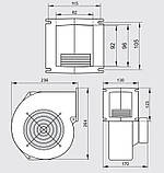Вентилятор М+М WPA  X160 MplusM, фото 2