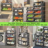 Стелаж універсальний для зберігання п'ятиярусний 60*30*123см SW-00002261, фото 9