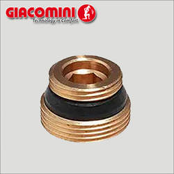 Перехідник вузлів нижнього підключення радіатора 1/2"х3/4" Giacomini