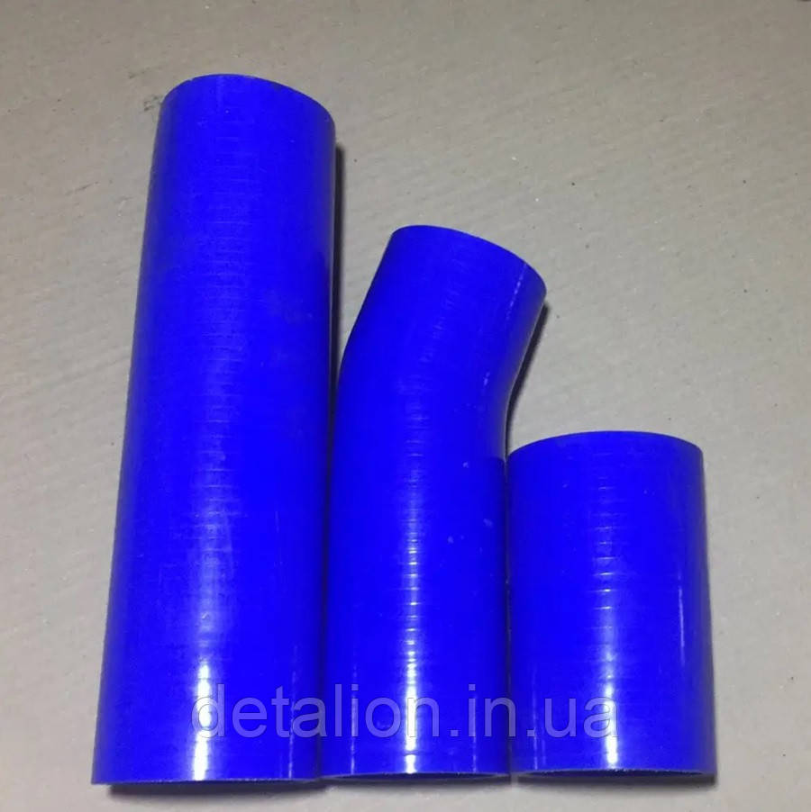 Комплект патрубків радіатора КамАЗ (3 шт.) силікон 5320-1303000, фото 1