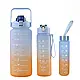Пляшки для води 3 в 1 об'ємом 2 літри BOTTLE AND264, фото 2