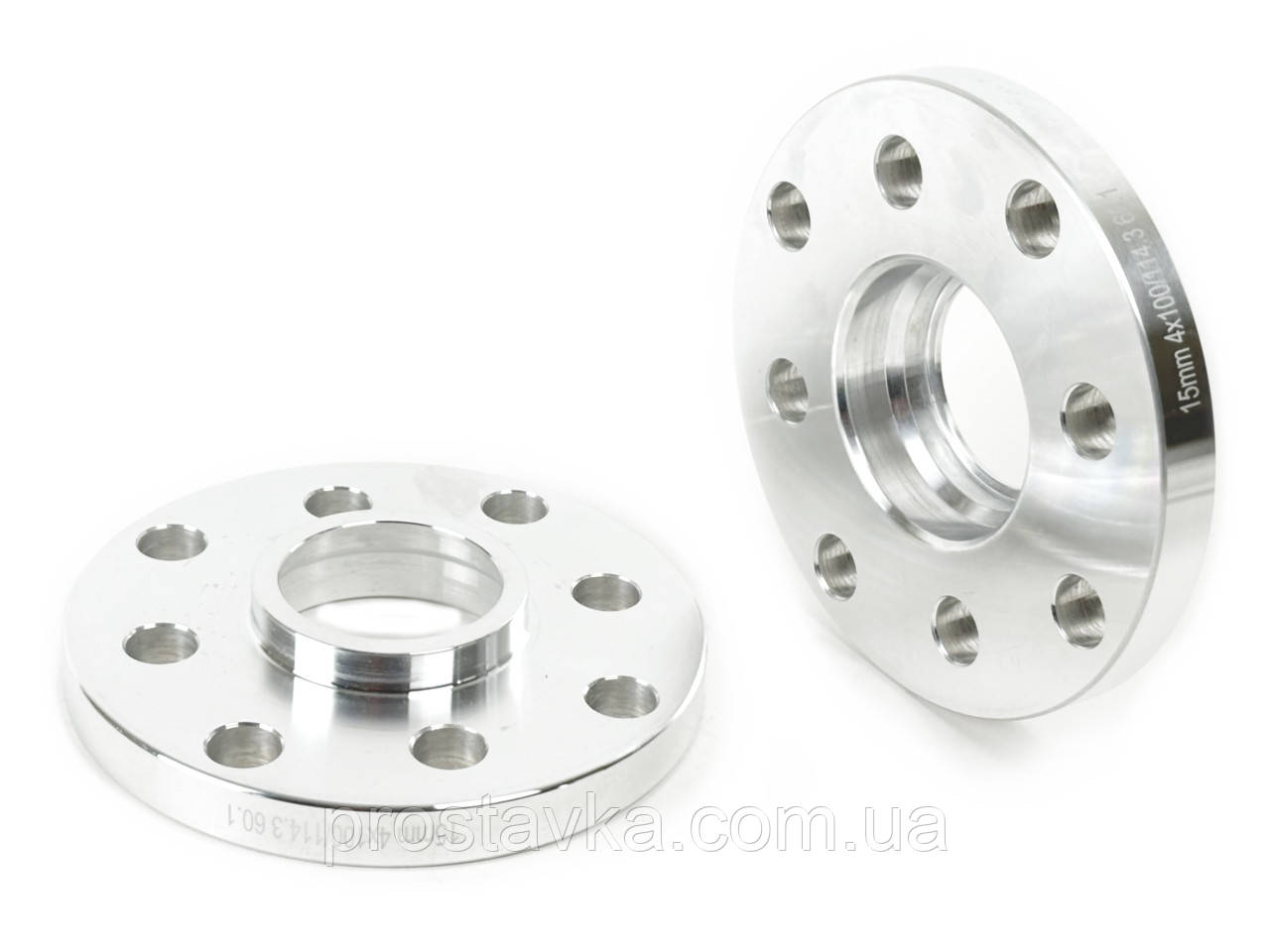 Шайба-проставка с напр. Adaptex 15mm 4x100/114,3 60.1  (D-140)