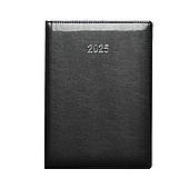 Щоденник датований 2025 Brunnen А5 "Молдова", обкладинка soft чорний