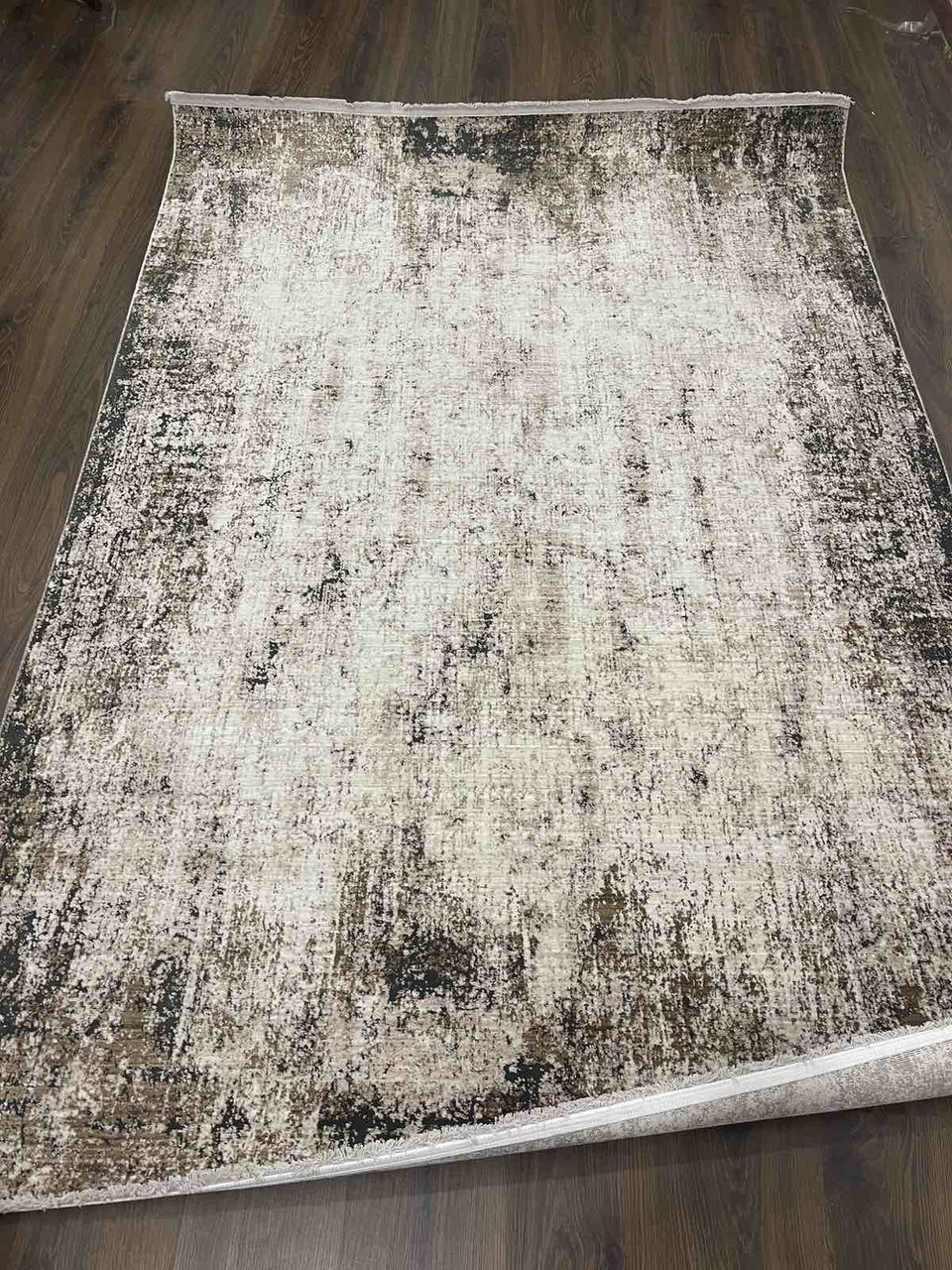 Килим в стилі лофт Orient RO02В коричневого кольору, фото 1