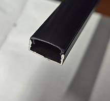 Лід профіль ЛП7 Чорний із чорним екраном