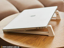 Підставка під ноутбук з натурального дерева