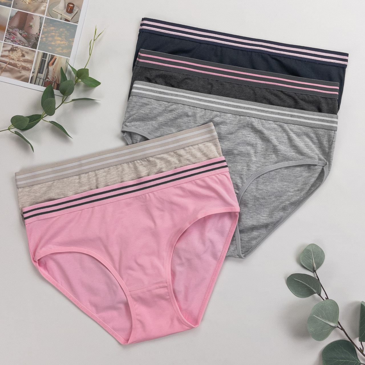 Труси сліпи жіночі Nicoletta Туреччина батал 2XL | 5 шт.