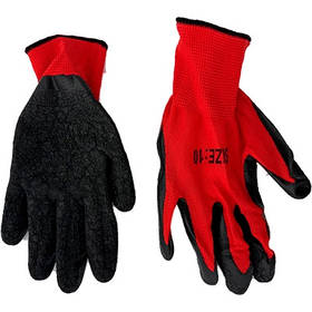 Рукавички стрейч "Вампір" червоно-чорні 2024-2-63