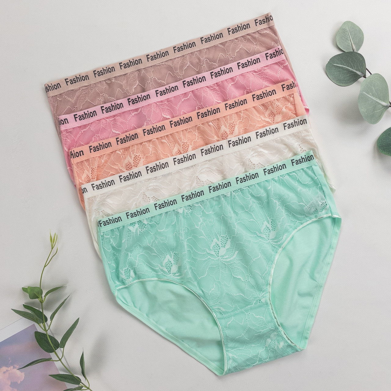 Труси жіночі сліпи Nicoletta Туреччина батал 2XL | 5 шт.