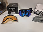 Гірськолижна маска Dragon NFX MAG Icon Blue 2 лінзи Lumalens Blue Ionized / Lumalens Amber, фото 2