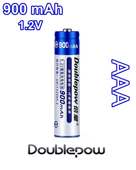 Акумуляторна батарейка Doublepow AAA 1.2V 900 mAh