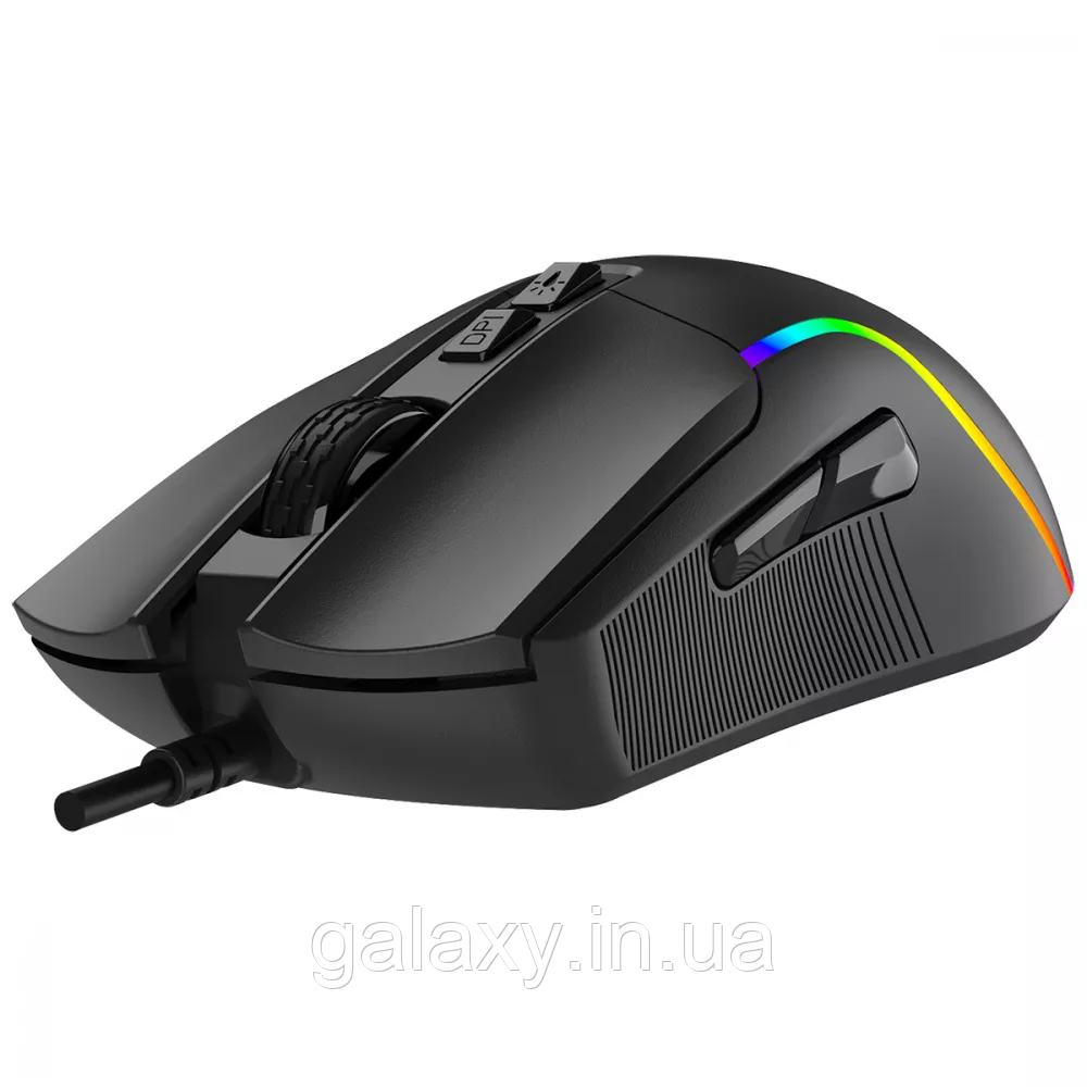 Миша ігрова Proove дротова з підсвічуванням для ПК Gaming Assembler Black, фото 1
