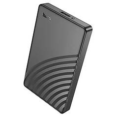 Кишеня зовнішня для жорсткого диска 2.5 SATA USB 3.0 HOCO HB46 чорна N