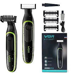 Бездротовий триммер для стрижки волосся VGR V-017 9572 чорний (N021346)