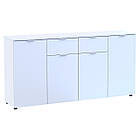 Комод у вітальню Doros Рон 7 160х38х81 см Білий (DRS-011304)