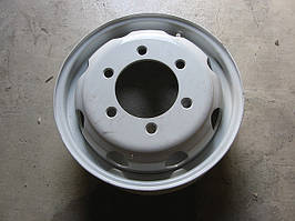 Диск колісний JAC, FAW (R16) — безкамерка, без кільця. R 15" 6 Сірий