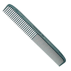 Гребінець для волосся Leader Carbon Create 977 Dark Green, L=215 мм