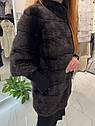 Жіноча шуба з хутра ондатри., фото 2