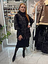 Жіноча шуба з хутра ондатри., фото 10