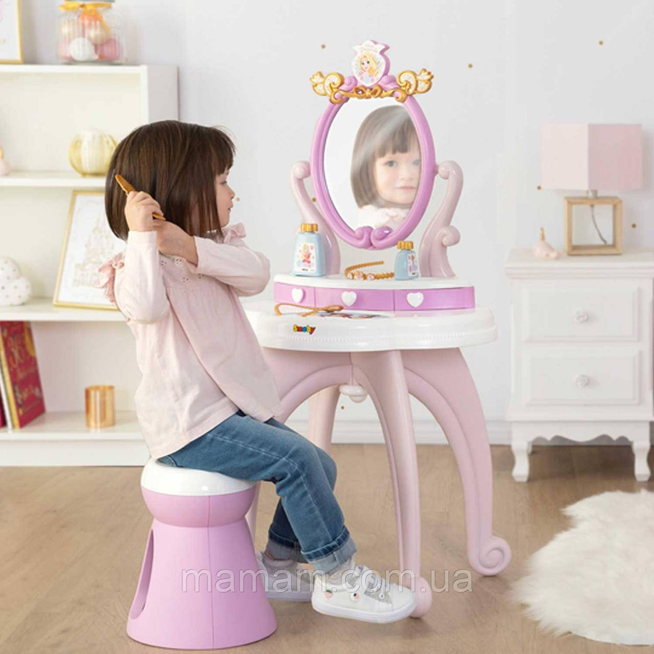 Студія краси зі стільчиком 2 в 1 Дісней Принцеси Smoby 320250, фото 1