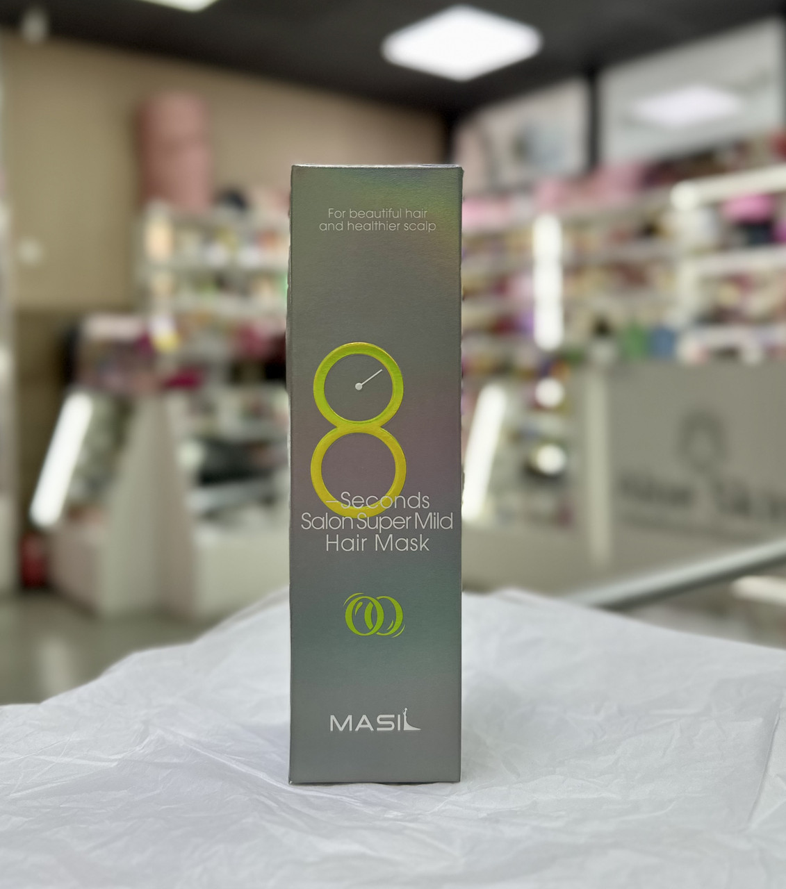 Відновлююча маска для волосся Masil 8 Seconds Salon Super Mild Hair Mask Green 200 мл