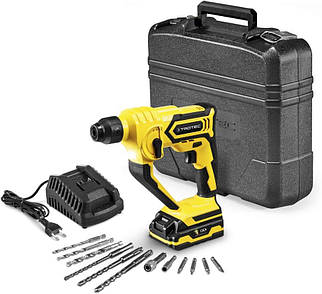 Акумуляторний перфоратор Trotec PRDS 10-20V (+кейс)