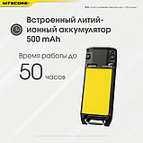Ручний ліхтарик-брелок Nitecore TIP SE Type-C 700лм (4 режими) Сірий, фото 7
