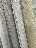Тюль ніжна сіточка фатин біла, фото 7