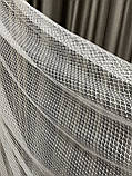 Тюль ніжна сіточка фатин біла, фото 3