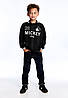 Лонгслив поло чорний Міккі Маус H&M 98/104, 110/116, 122/128, 134/140см, фото 6