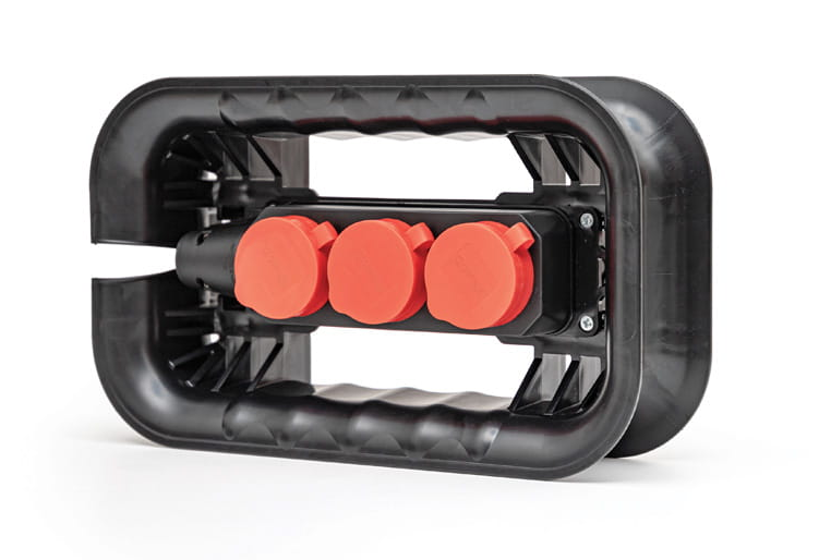 Кабельне намотування, бухта на ящик Qbrick System Custom Cable Winder + el.st. Набір (5901238260523)
