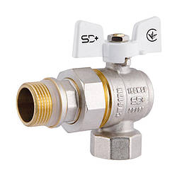 SD Кран Американка з антипротіканням кутовий 3/4 PN40 конус SD901NW20PN40