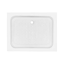 Душовий піддон KAPIELKA ST100x80х14 низький, прямокутний, діаметр зливу 52 мм Lidz