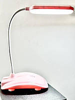 Настільна акумуляторна LED лампа USB 5Вт на гнучкій ніжці