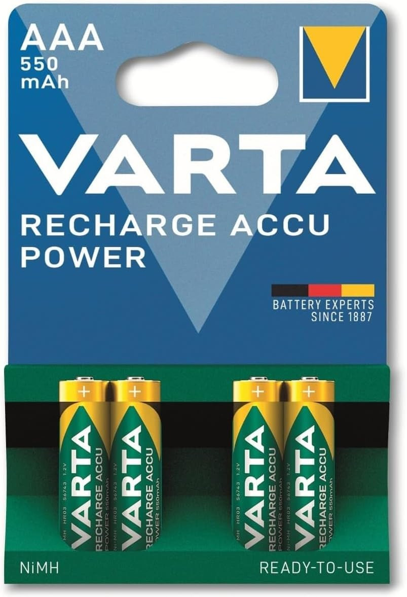 Акумулятор VARTA RECHARGEABLE ACCU ENDLESS AAA 550mAh (4шт)
