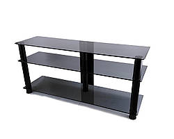 Тумба ТВ зі скла 1250х350х569 Commus Аскет MX Bl